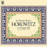 CBS : Horowitz - Carnegie Hall Historic Return